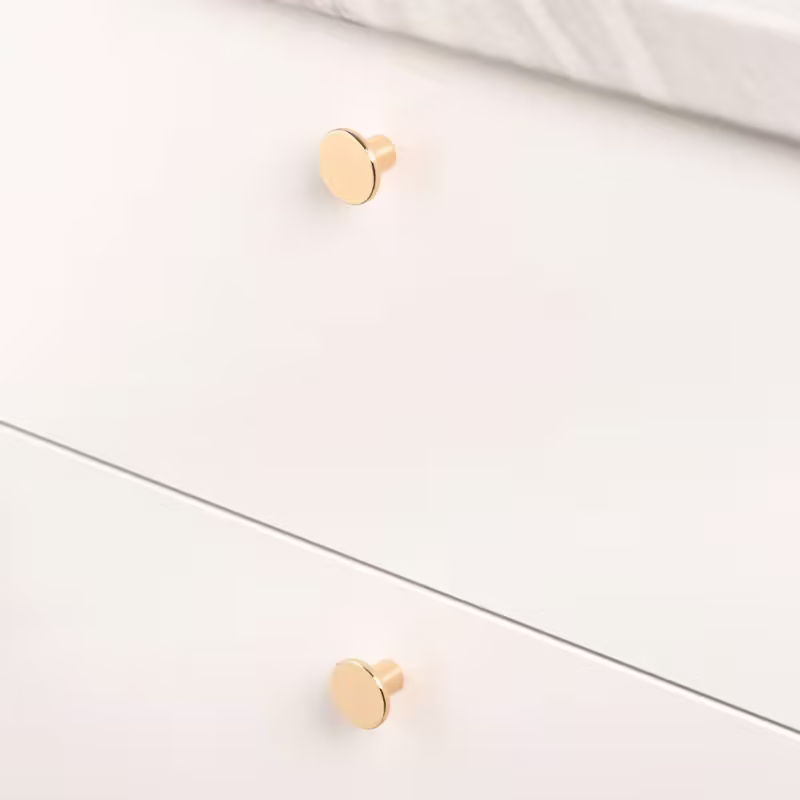 Knopp Como - 26mm - Polerad mässing