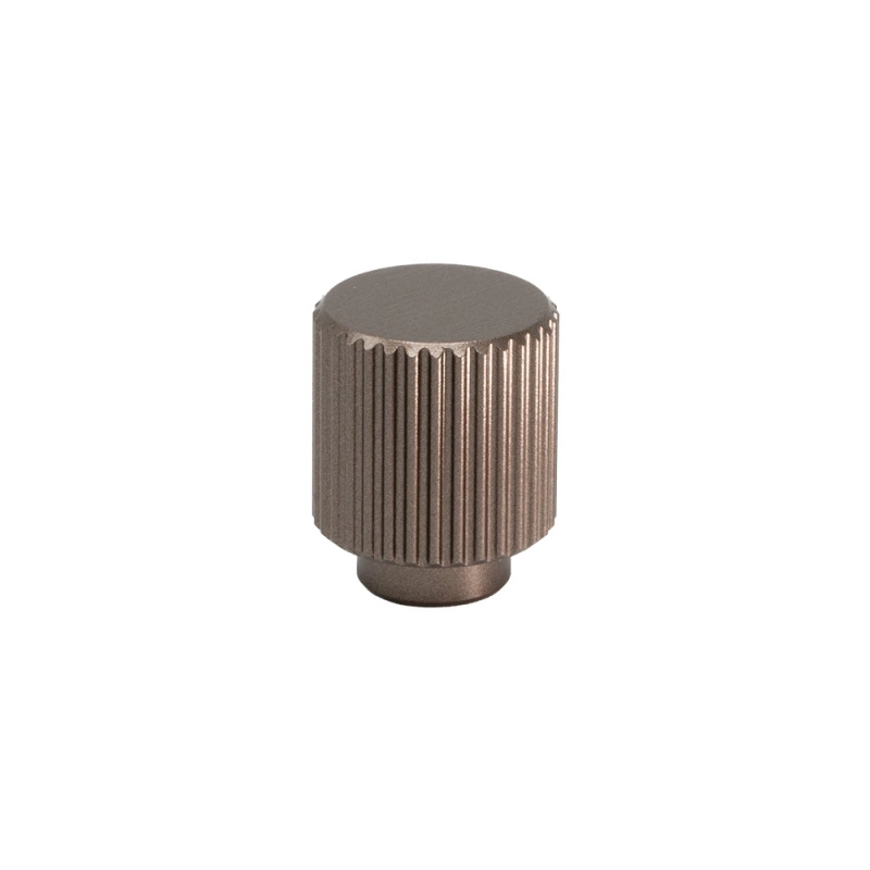 Knopp Helix Stripe - Mörk brons