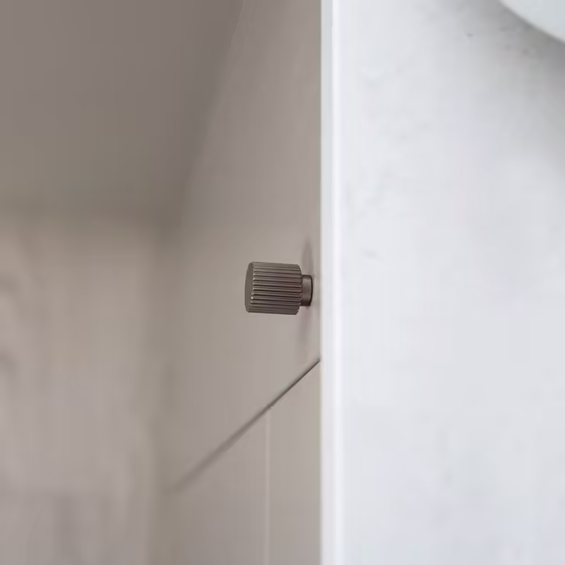 Knopp Helix Stripe - Mörk brons