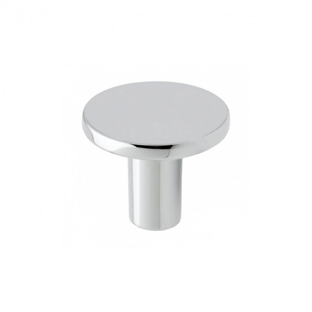 Knopp Lund - 25mm - Krom