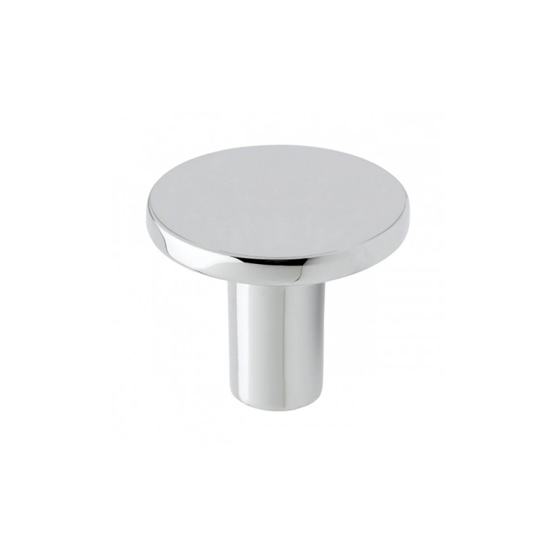 Knopp Lund - 25mm - Krom