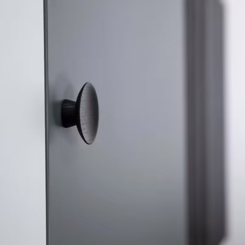 Knopp Olympia - 50mm - Svart