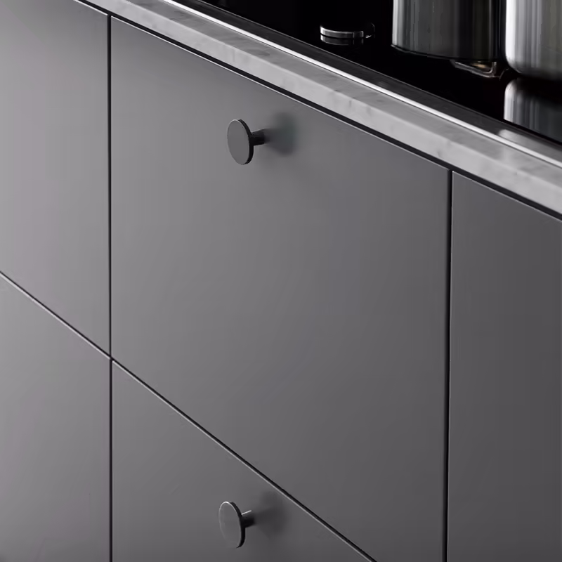 Knopp Plato Ocean - 42mm - Mattsvart