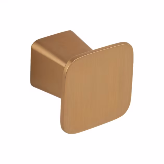 Knopp Prism - 32mm - Borstad mässing