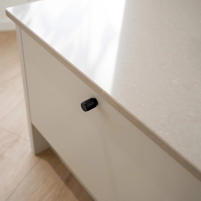 Knopp Riff - 21mm - Mattsvart