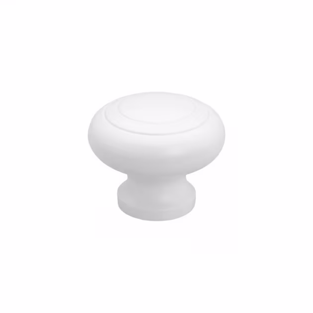 Knopp Rillan - 44mm - Vit