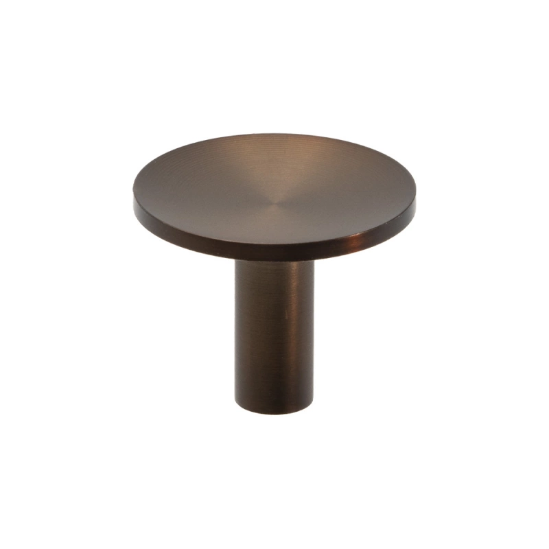 Knopp Sture - 28mm - Brunerad mässing