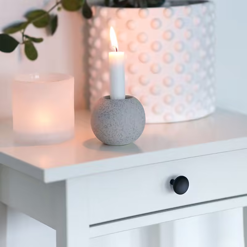 Knopp Sture - 28mm - Mattsvart