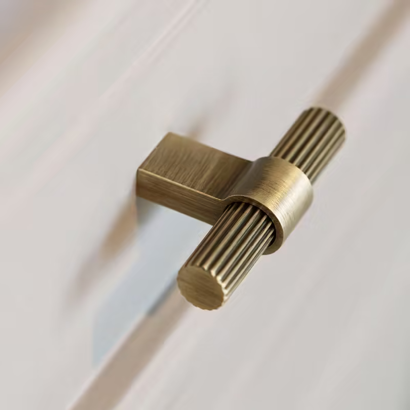 Knopp T Helix Stripe - Antik Brons