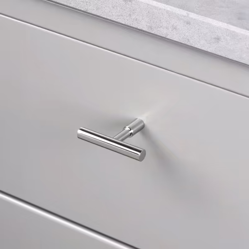Knopp T Spira - Förnicklad