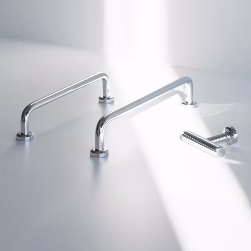 Knopp T Viva - Polerad krom