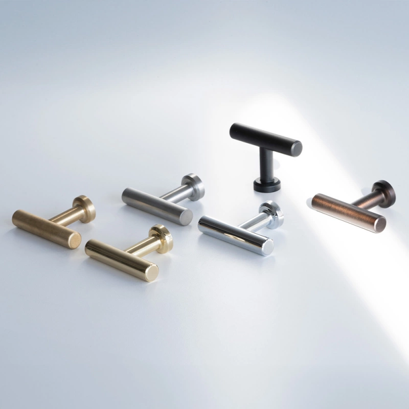 Knopp T Viva - Polerad krom