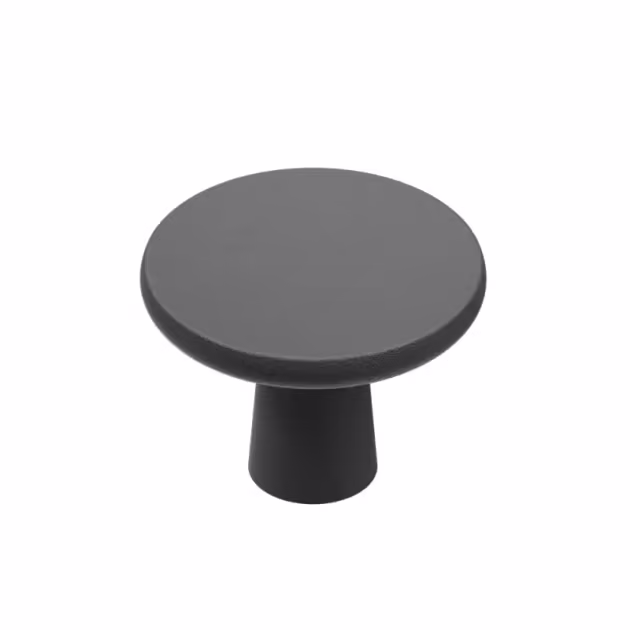 Knopp Terra - 37mm - Mattsvart