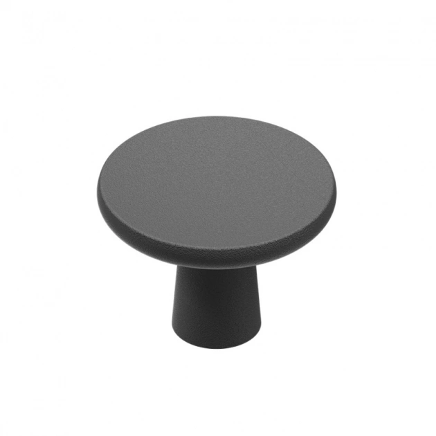 Knopp Terra - 37mm - Mattsvart