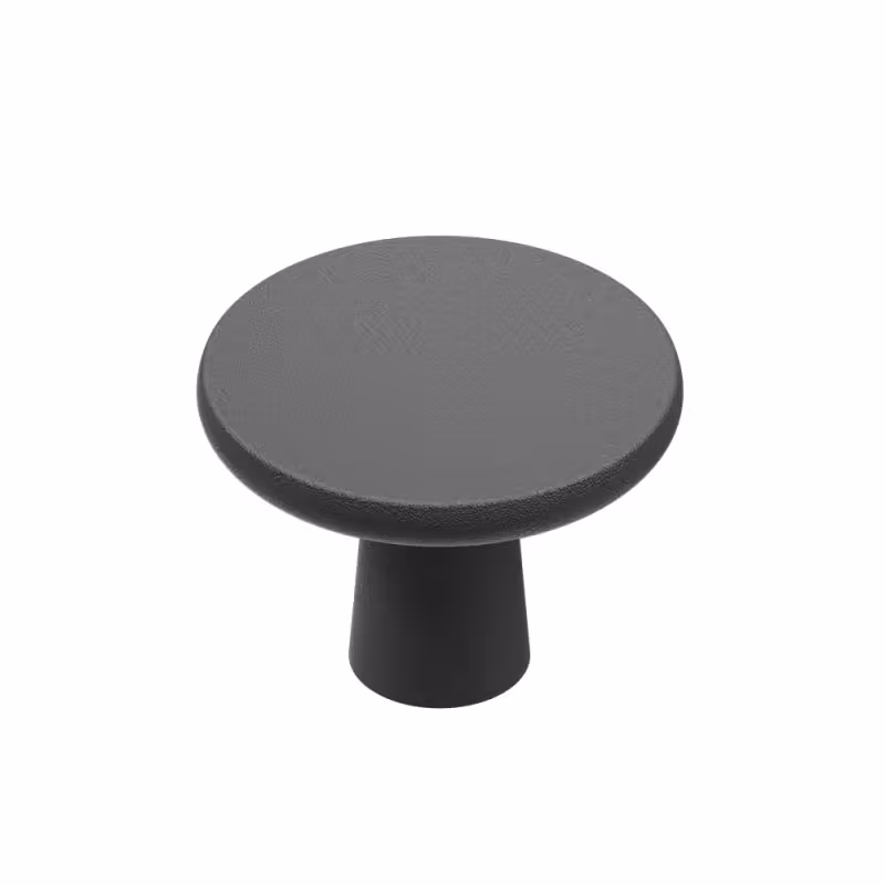 Knopp Terra - 37mm - Mattsvart