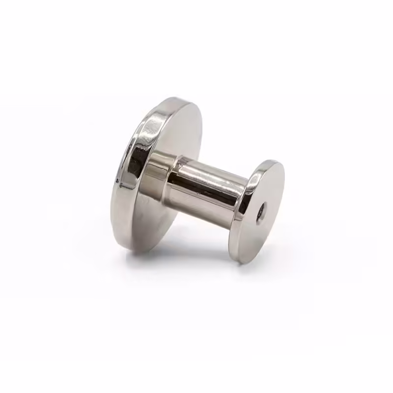 Knopp Uno - 30mm - Förnicklad