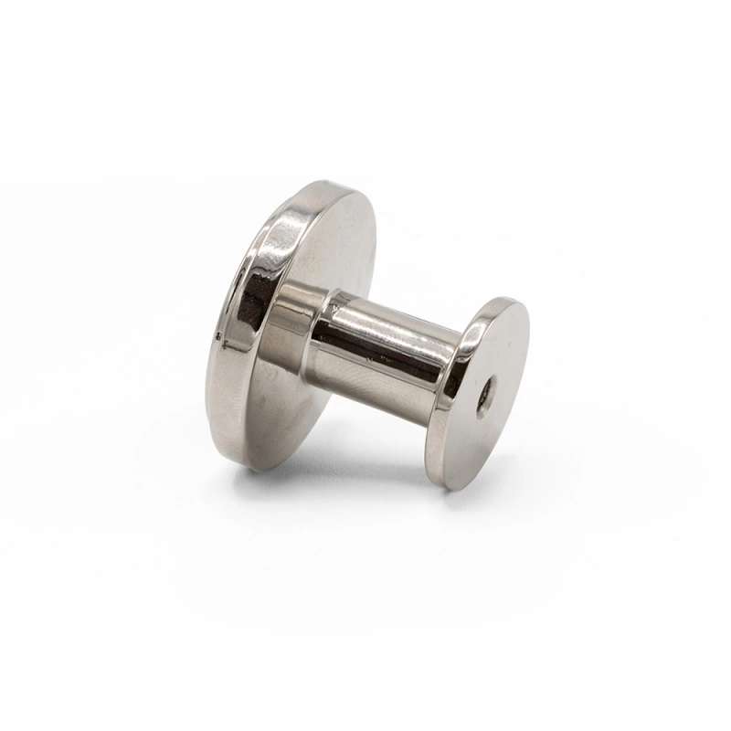 Knopp Uno - 30mm - Förnicklad