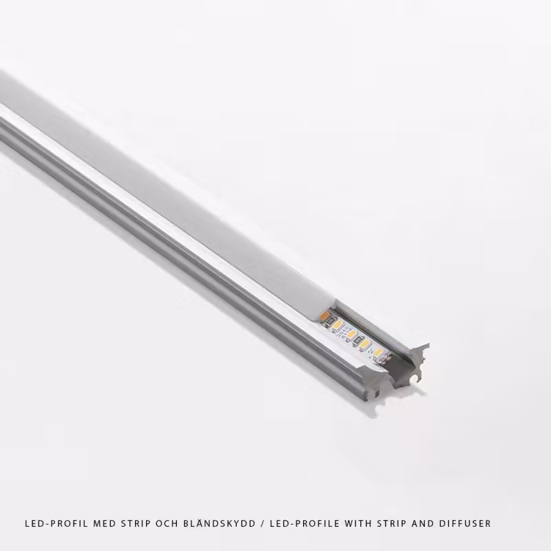 LED-profil 8112 - Aluminium