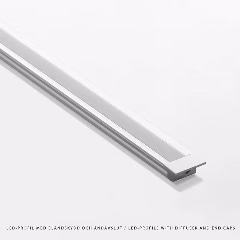 LED-profil 8112 - Aluminium