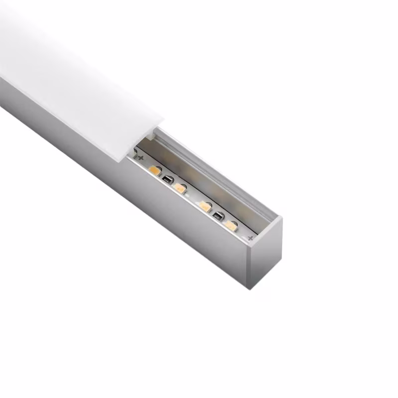 LED-profil LD8104 - Aluminium