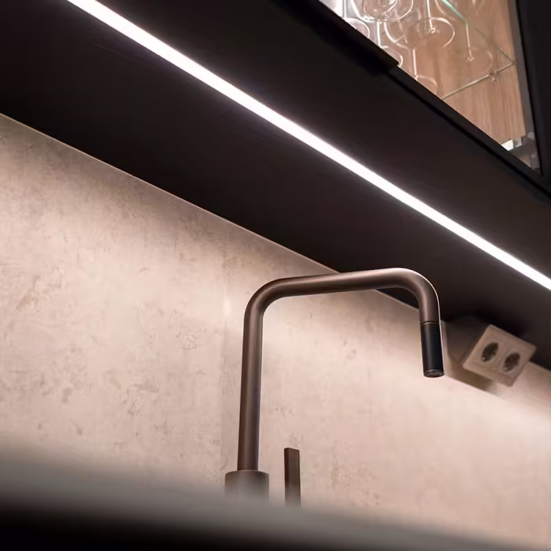 LED-profil Nexus - Svart