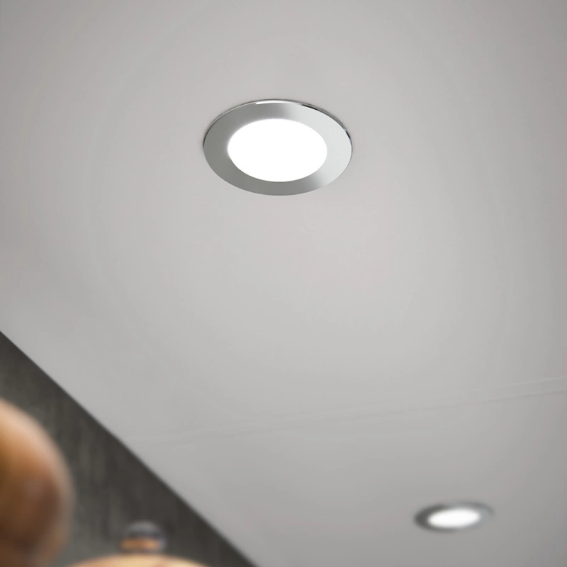 LED-spot Atom - Rostfri Look