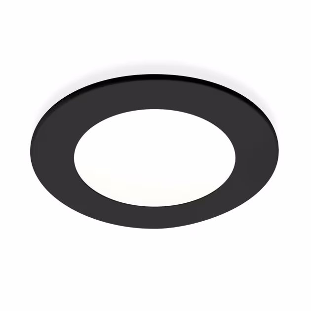 LED-spot Atom - Svart