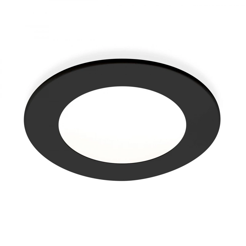 LED-spot Atom - Svart