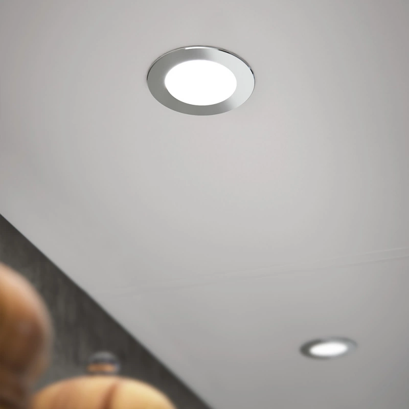 LED-spot Atom D-M - Rostfri look