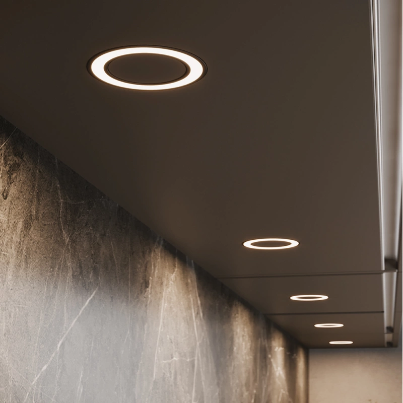 LED-spot Holl D-M - Mattsvart