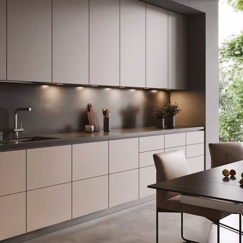 LED-spot Holl D-M med lock - Rostfri-look