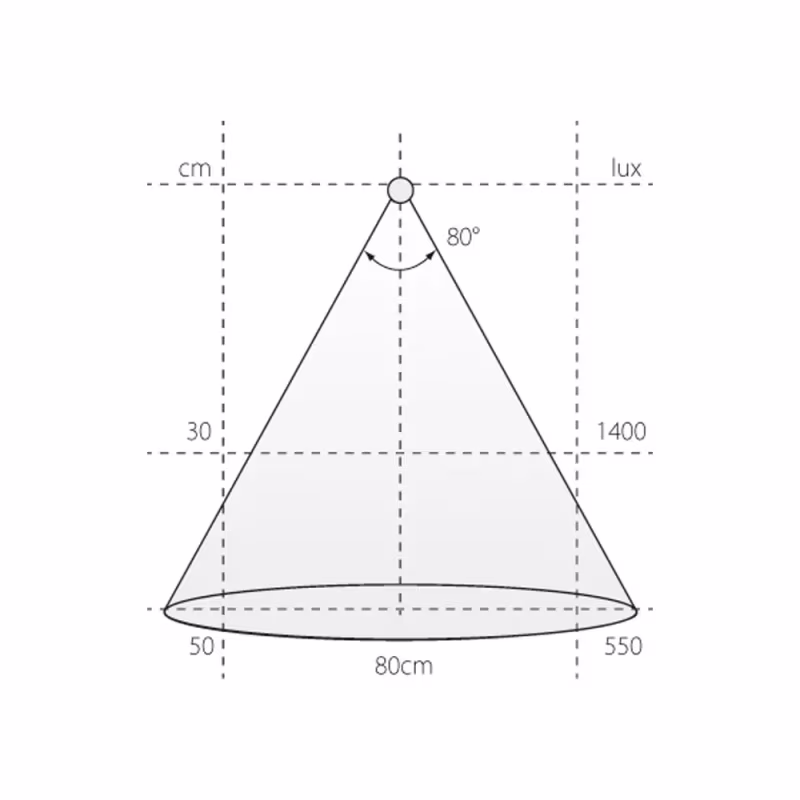 LED-spot Polar SE SDM - Rostfri Look