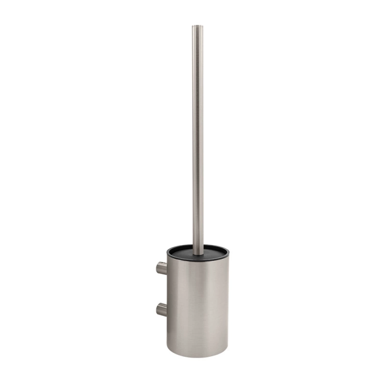 Match - Toalettborste - Borstad nickel