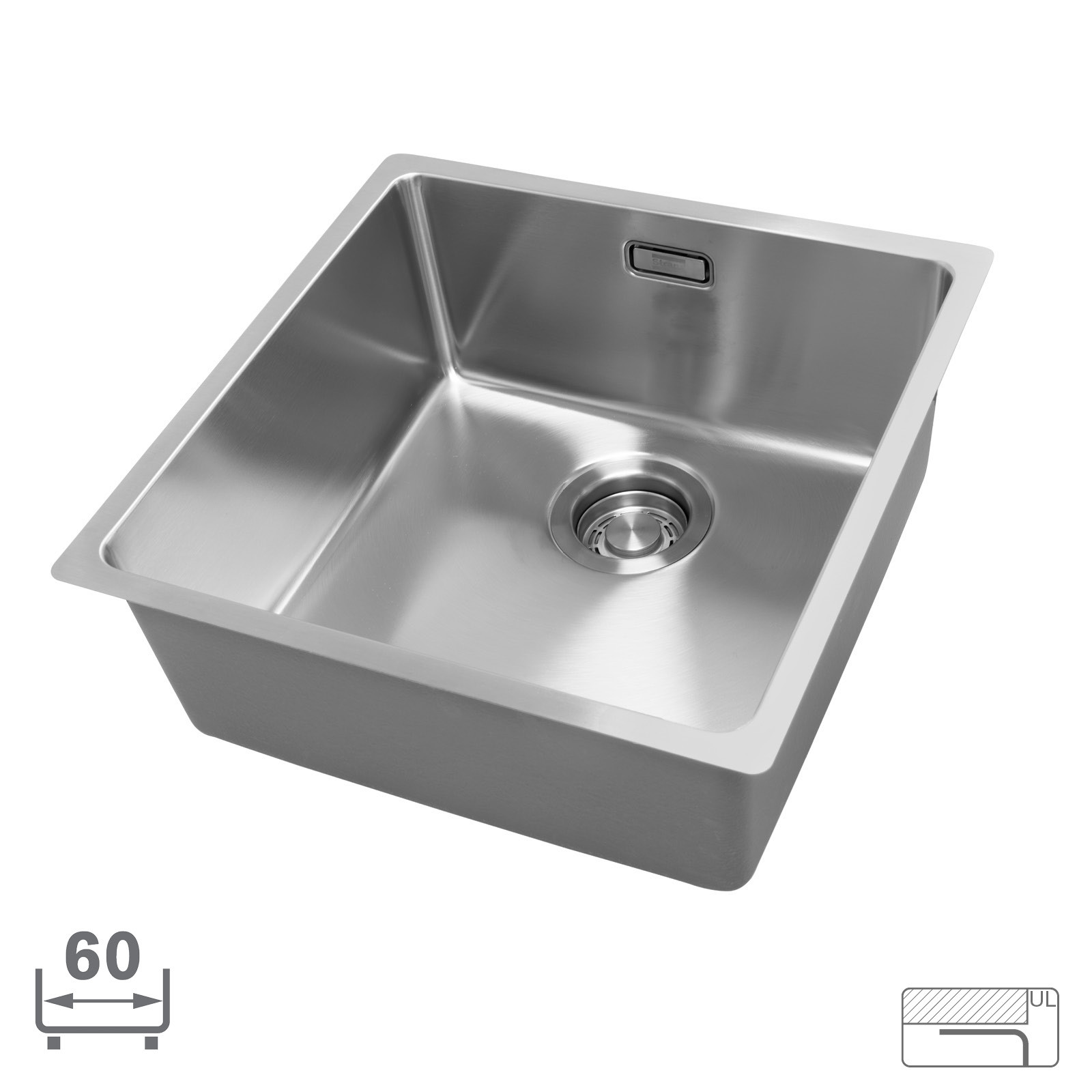 Strand Stainless Pressad Disklåda Strand STX40-E