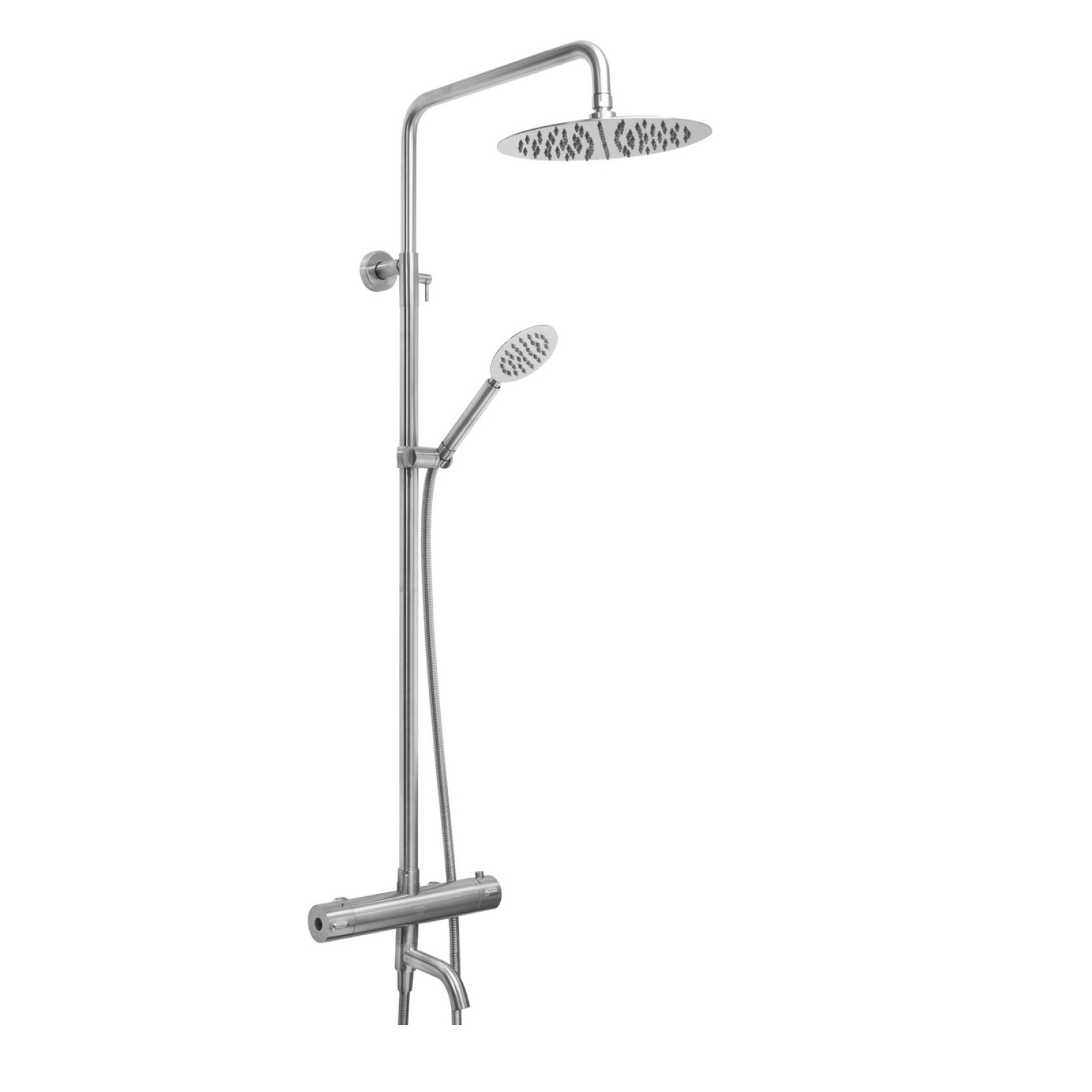 Strand Stainless TITAN TI-511WE Takdusch m badkarsterm - 160 CC