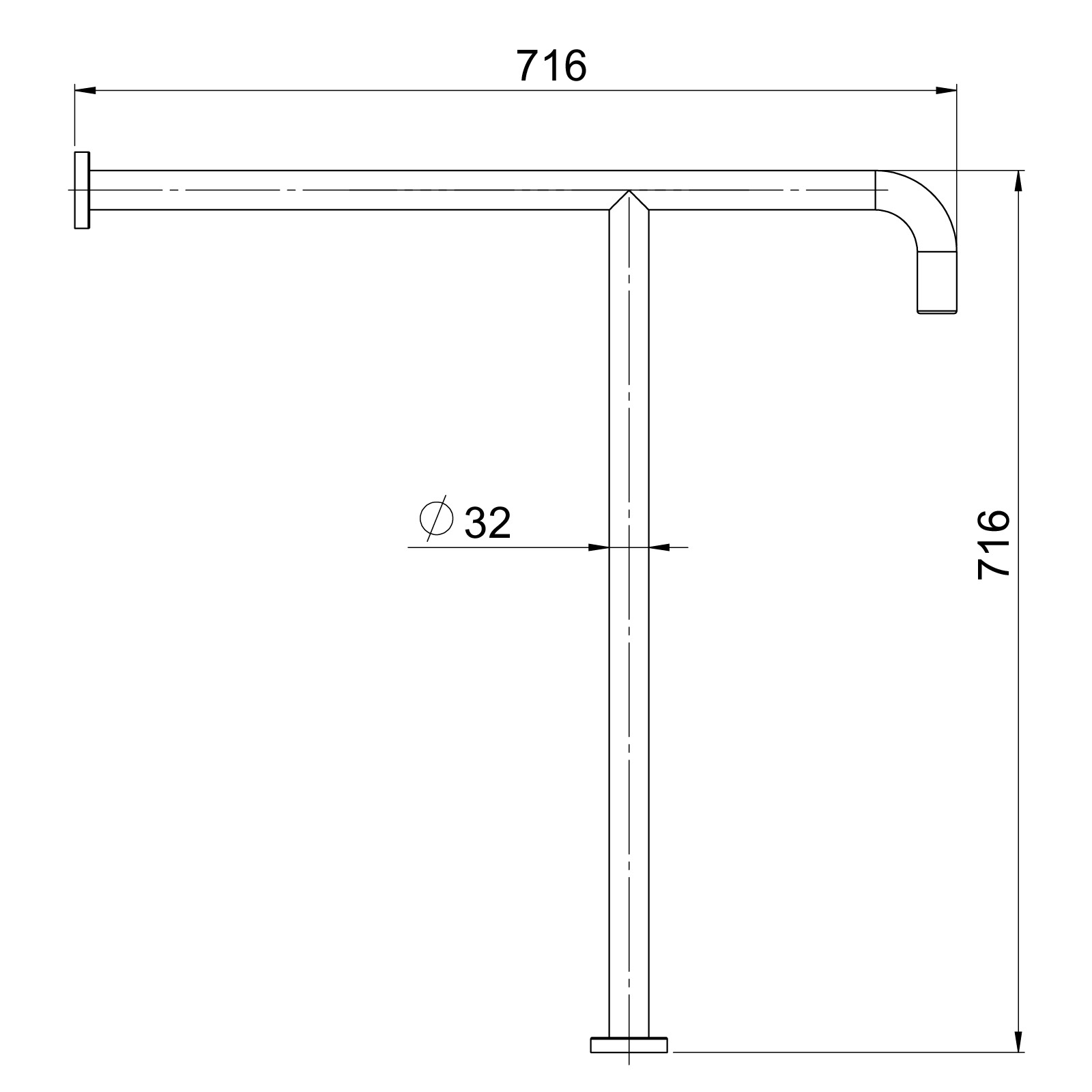 Toalettarmstöd GRABBA TS793C