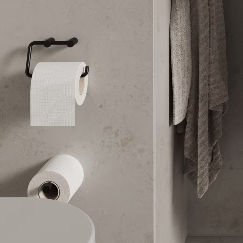 Toalettpappershållare Stay - Mattsvart