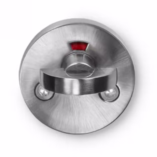Toalettvred Form - Mattborstad Krom