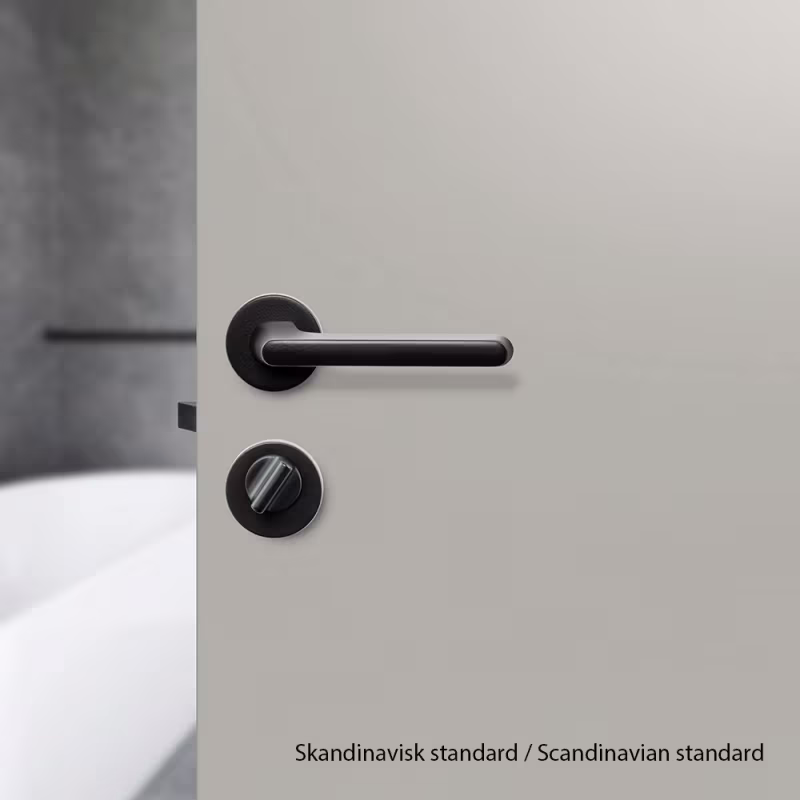 Toalettvred R - Svart 