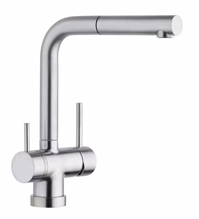 iCrolla London med utdragbart munstycke - cold silver