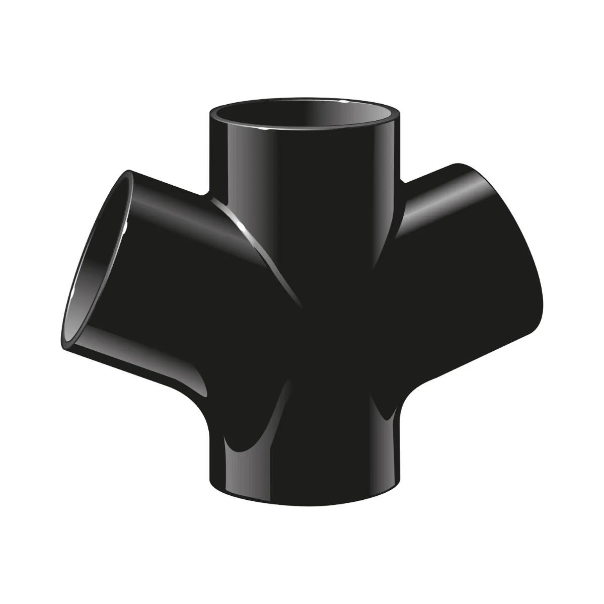 MA-SYSTEM® MA dubbelgrenrör 100x100x70°