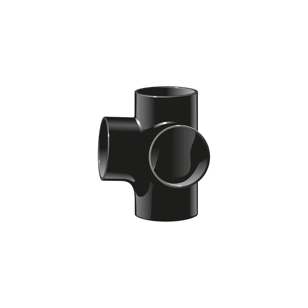 MA-SYSTEM® MA hörngrenrör 100x100x88,5°