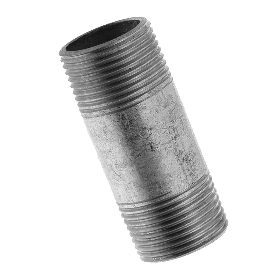 Smidda nippelrör galv 25