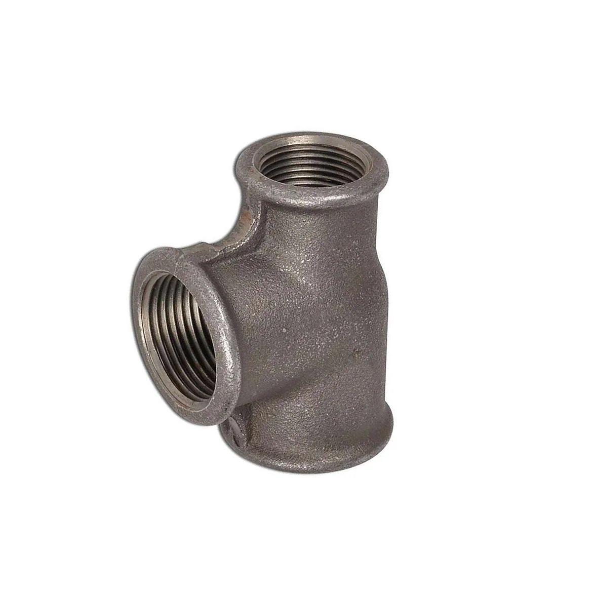 Aducerad svart T-rör 32x32x25 inv.g.