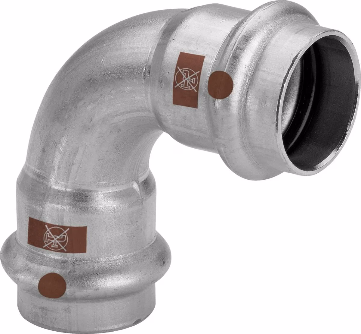 Temponox 1716 böj RF 90° 54, 2 muff, 809690