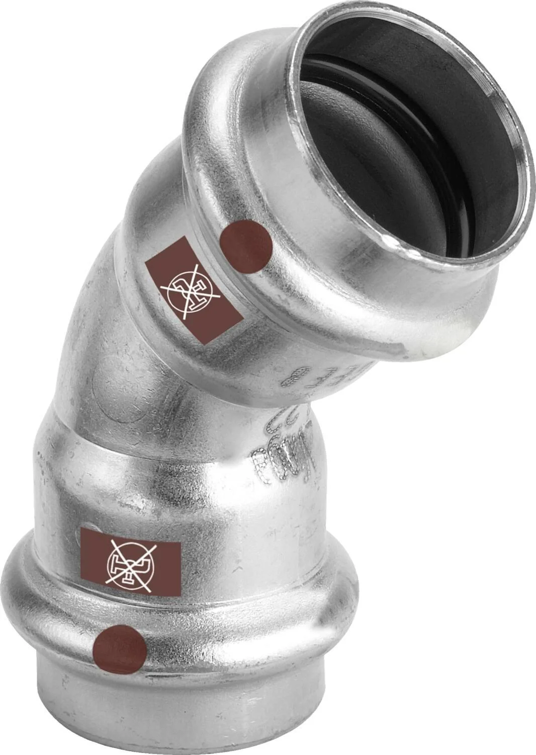 Temponox 1726 RF böj 22 45°, 2 muff, 809867