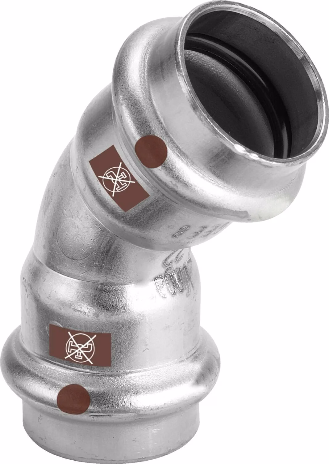 Temponox 1726 RF böj 28 45° , 2 muff, 809874
