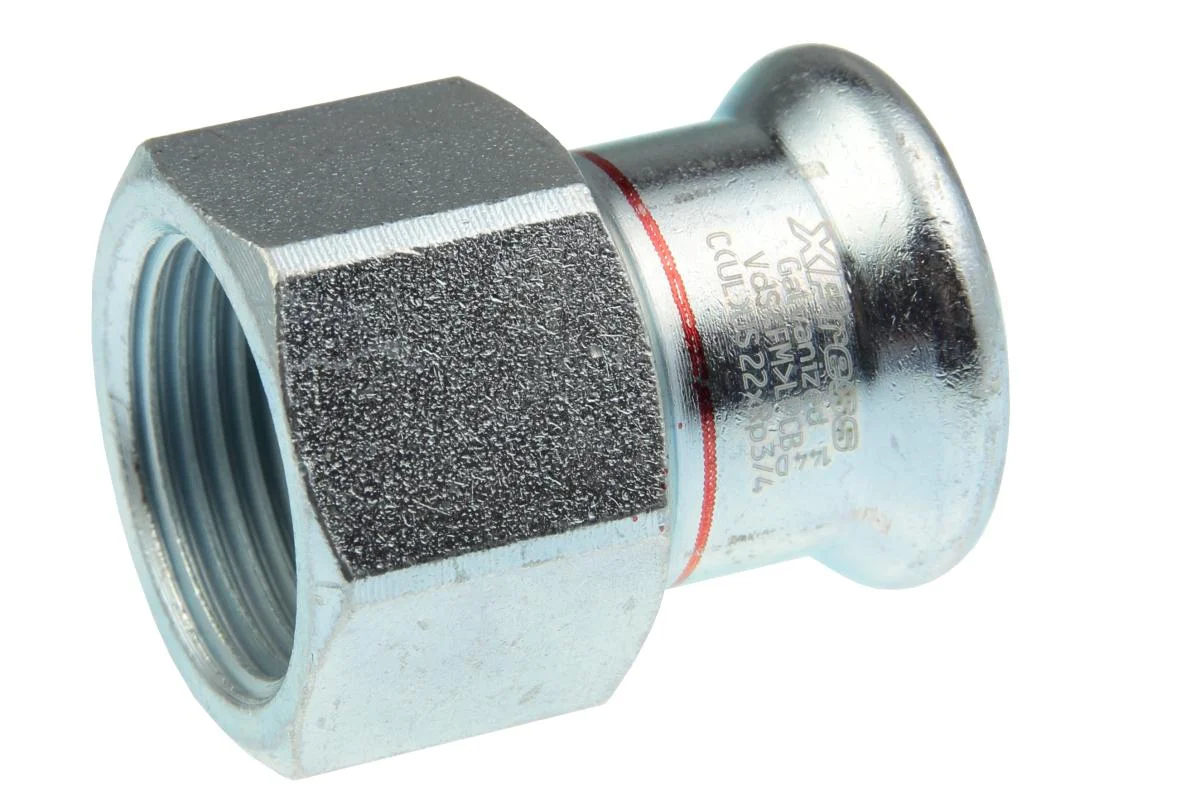 VSH M-press elförzinkad övergångsmuff 42xR40 inv.g.