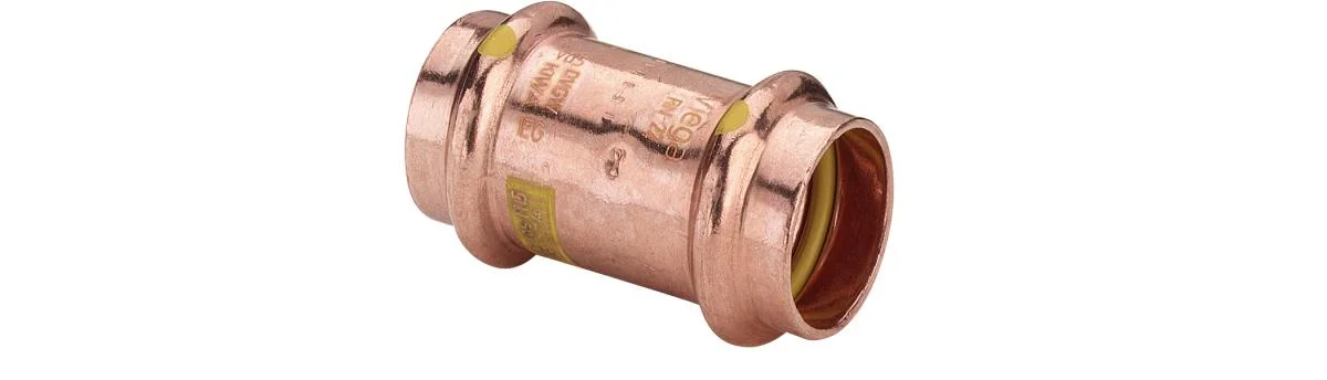 Viega V-press skarvmuff 22 gas