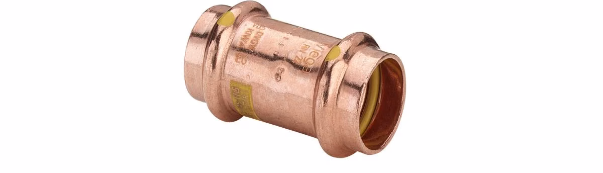Viega V-press skarvmuff 28 gas